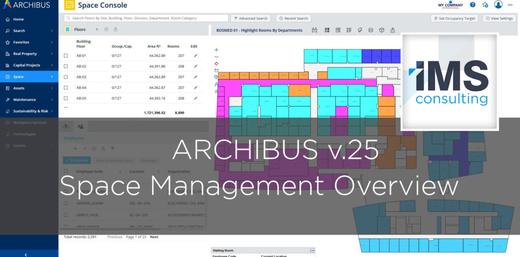 ARCHIBUS Space Management v.25