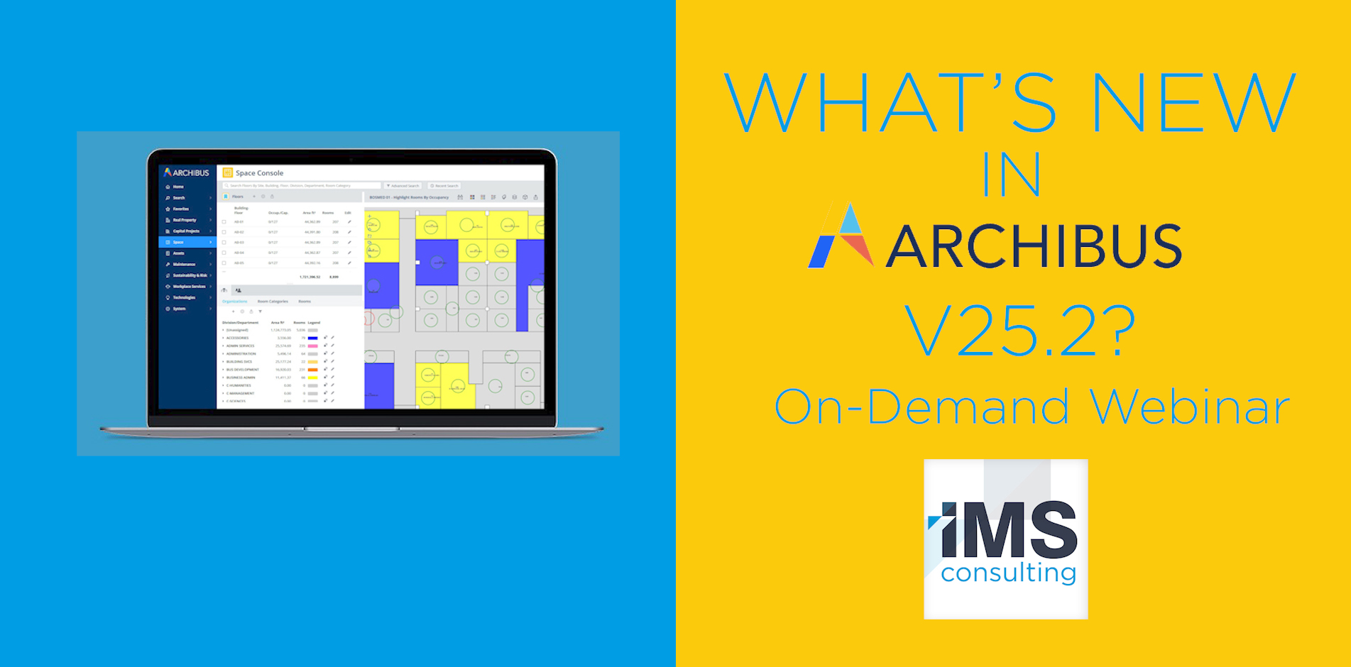 What's New In ARCHIBUS v.25.2 - IMS Consulting