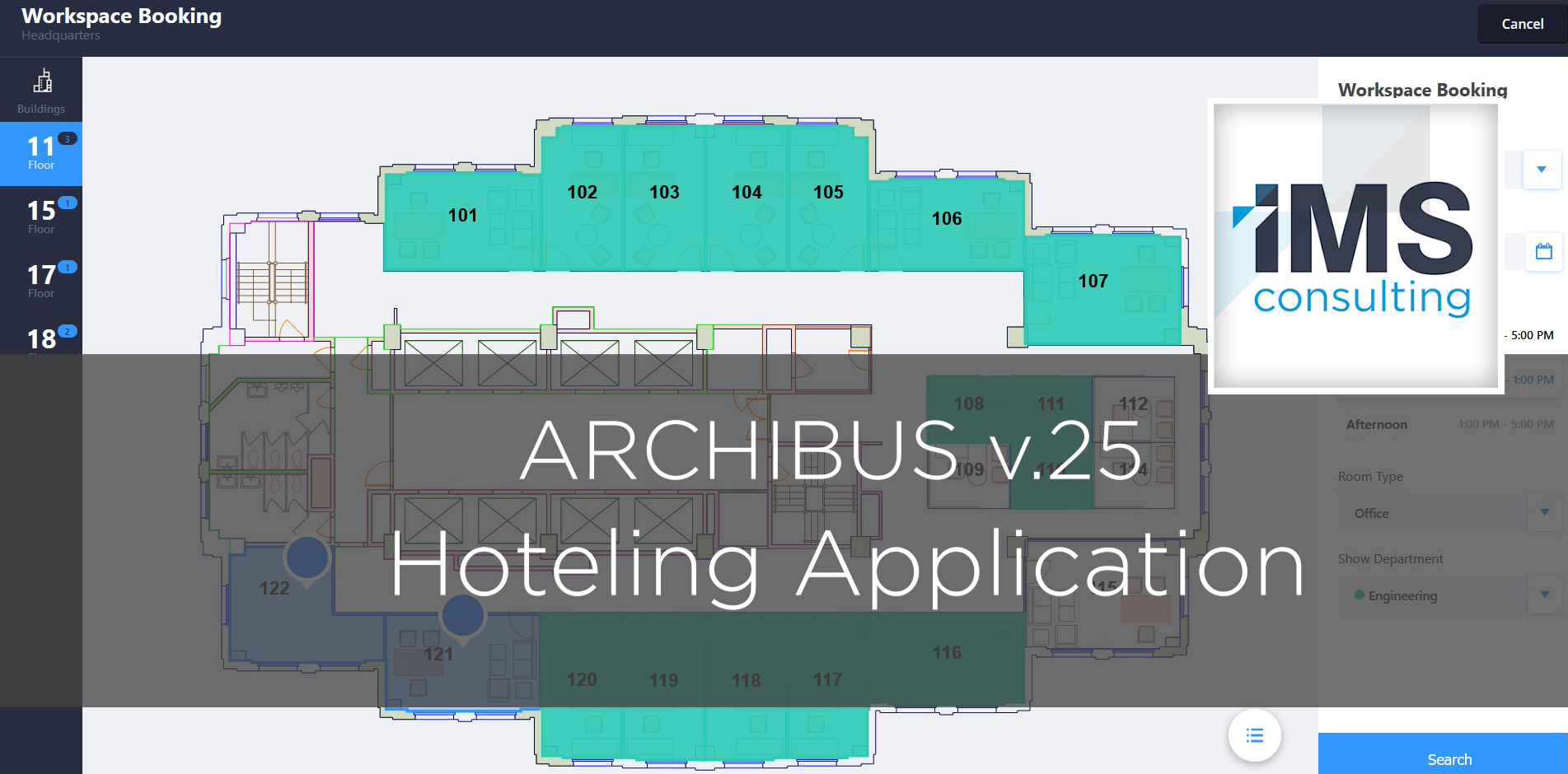 2 Minute Drill - Hoteling Application v.25 - IMS Consulting