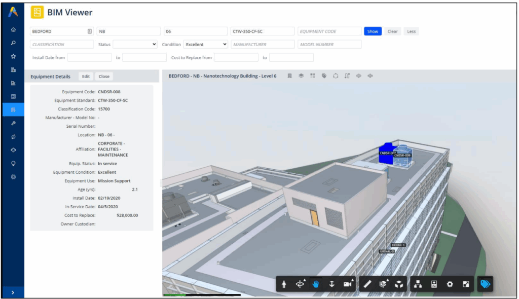 Archibus BIM Viewer