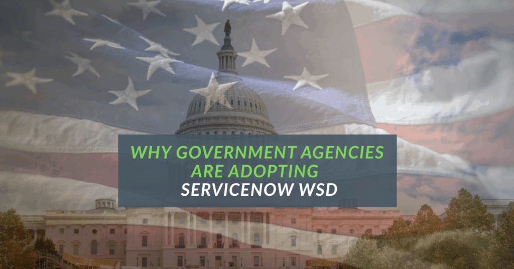 ServiceNow WSD government