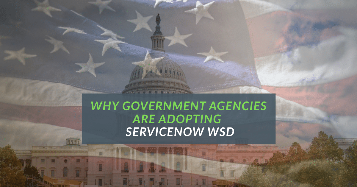ServiceNow WSD government