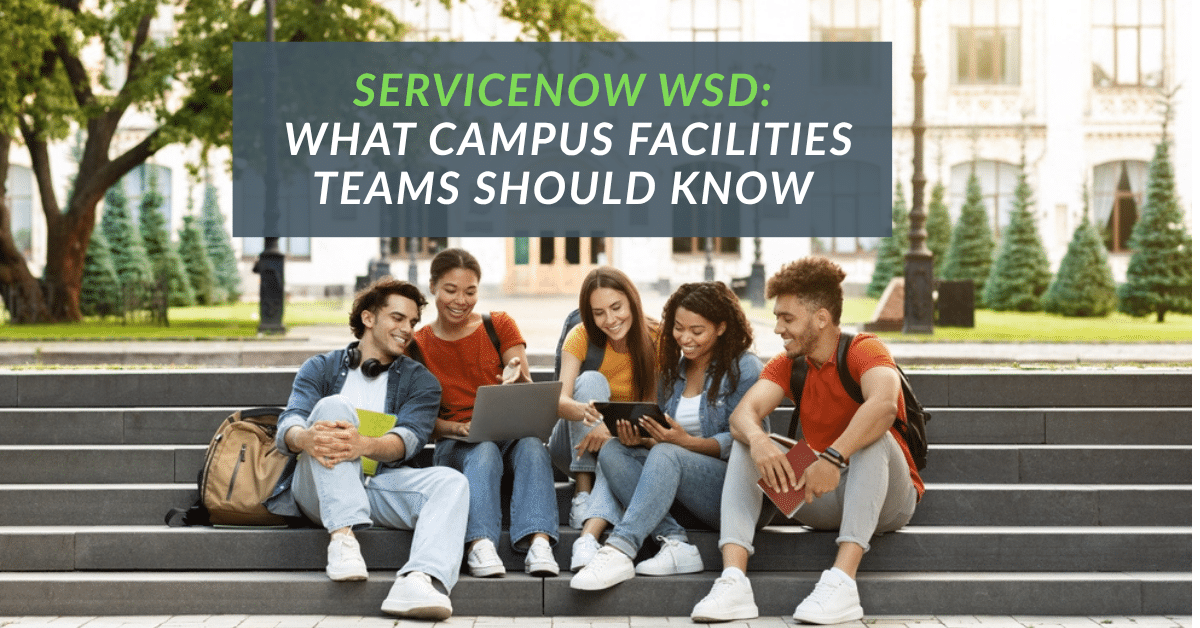 ServiceNow WSD higher education